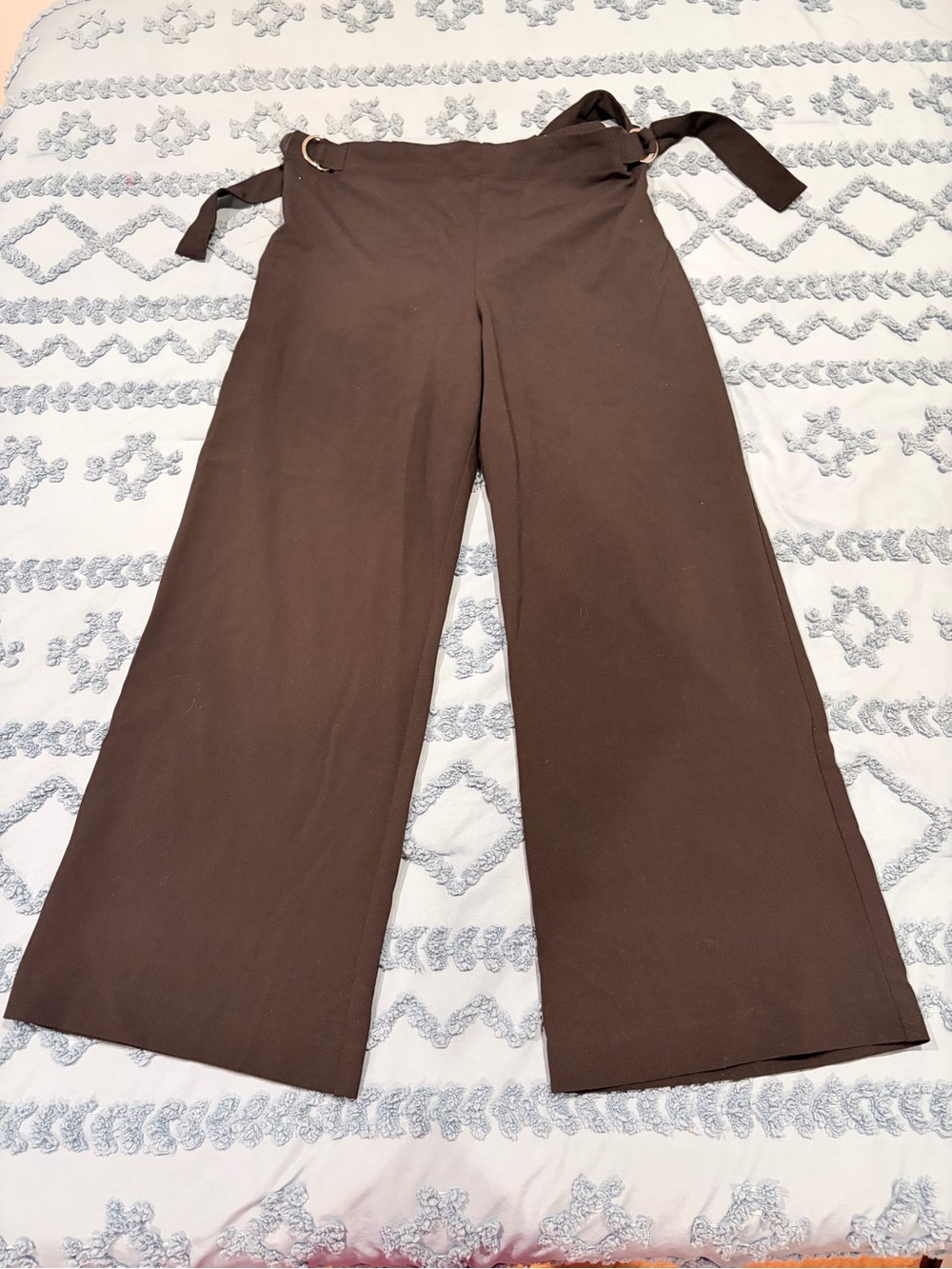 Motherhood Maternity Black Wide Leg Pants Size M